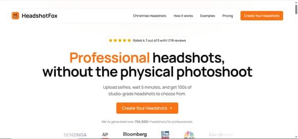 HeadshotFox - Tool preview