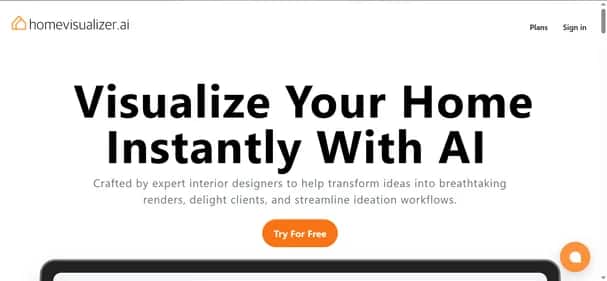 Home Visualizer AI - Tool preview