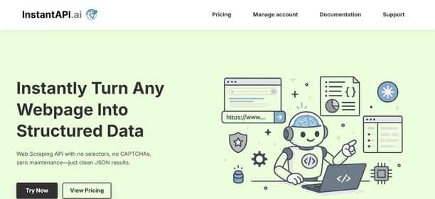 InstantAPI - Tool preview