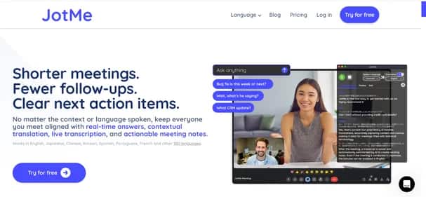 JotMe - Tool preview