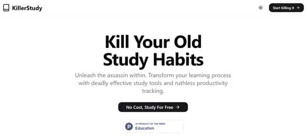 KillerStudy - Tool preview