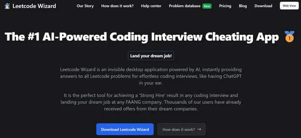 Leetcode Wizard - Tool preview