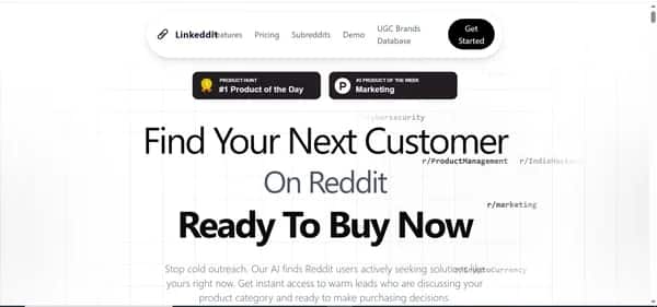 Linkeddit - Tool preview