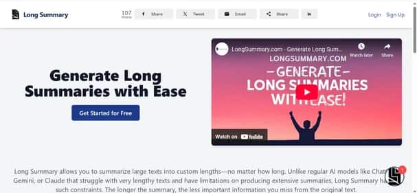 Long Summary - Tool preview
