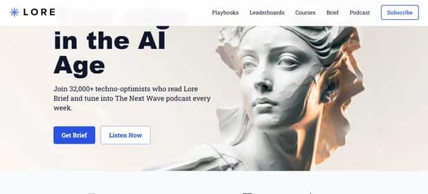 Lore AI - Tool preview