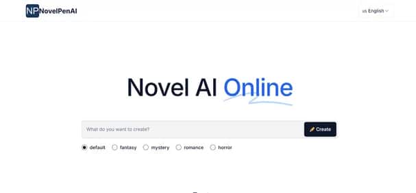 NovelPen AI - Tool preview