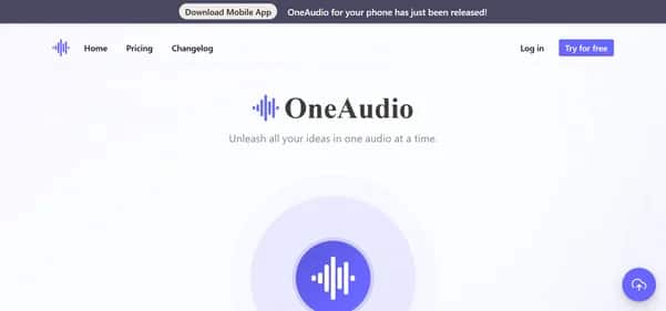 OneAudio - Tool preview