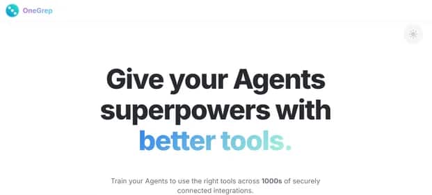 Onegrep - Tool preview