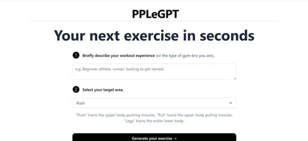PPLeGPT - Tool preview
