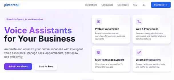 PinterCall - Tool preview