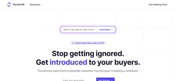 PartnerHQ - Tool preview