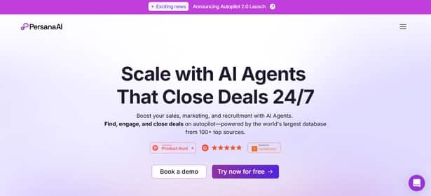 Persana AI - Tool preview