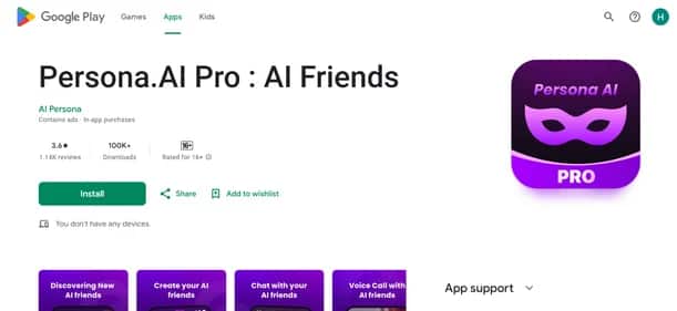 Persona.AI Pro - Tool preview
