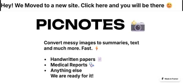 PicNotes - Tool preview