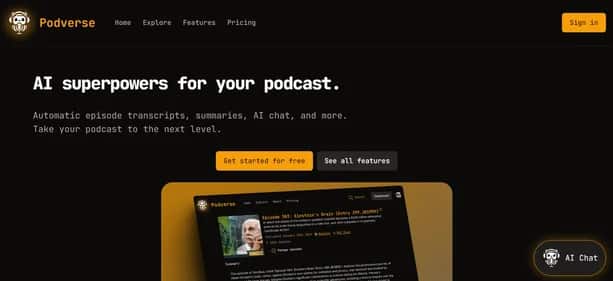 Podverse - Tool preview