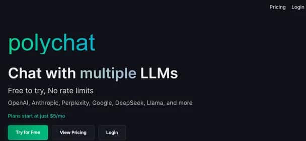 PolyChat - Tool preview