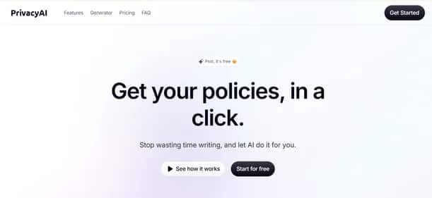 PrivacyAI - Tool preview