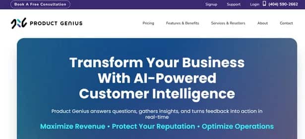 Product Genius - Tool preview