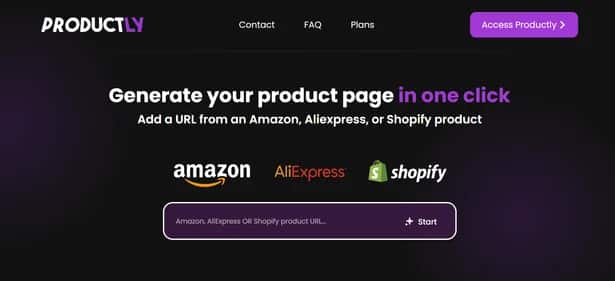 Productly - Tool preview