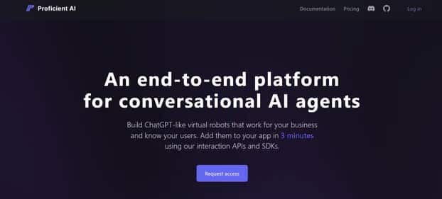 Proficient AI - Tool preview