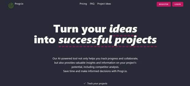 Progr.io - Tool preview