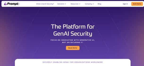 Prompt Security - Tool preview
