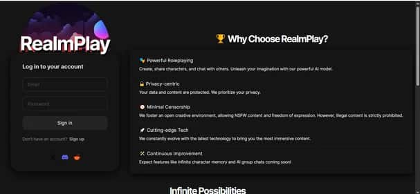RealmPlay - Tool preview
