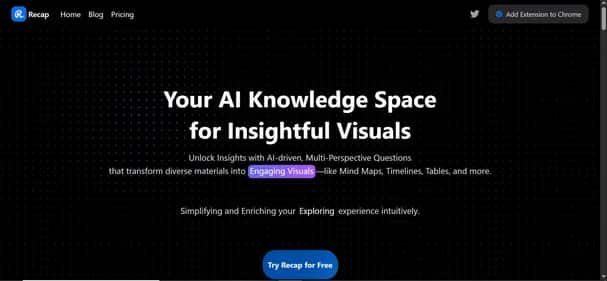 Recap - Tool preview
