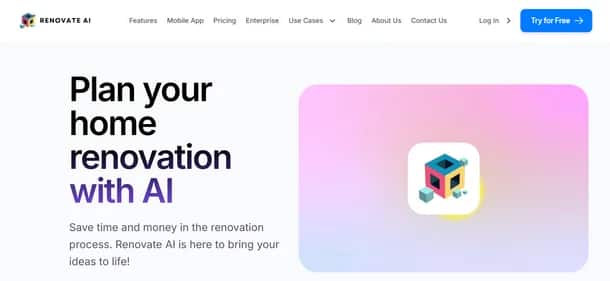 Renovate AI - Tool preview