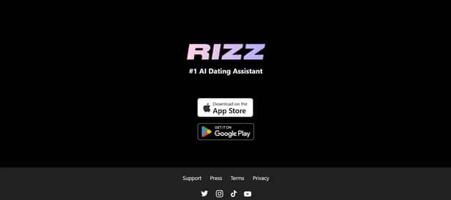 Rizz App - Tool preview