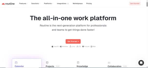 Routine - Tool preview