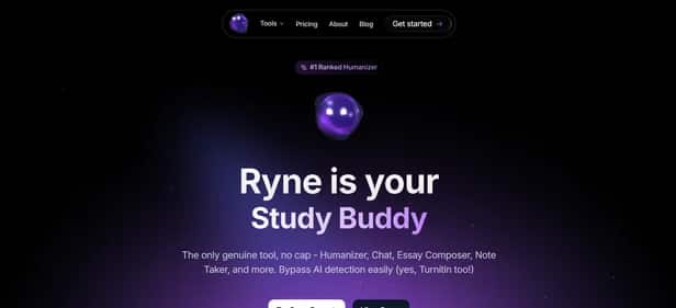Ryne AI - Tool preview