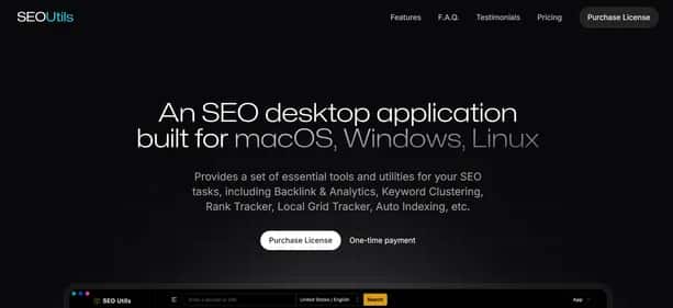 SEO Utils - Tool preview