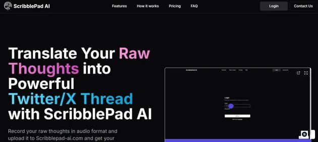 ScribblePad AI - Tool preview