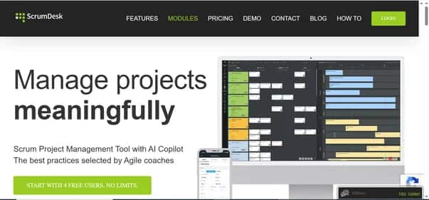ScrumDesk - Tool preview