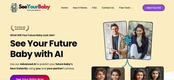 AI Baby Generator - Tool preview