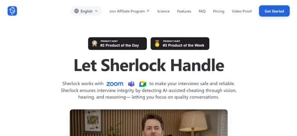 Sherlock AI - Tool preview