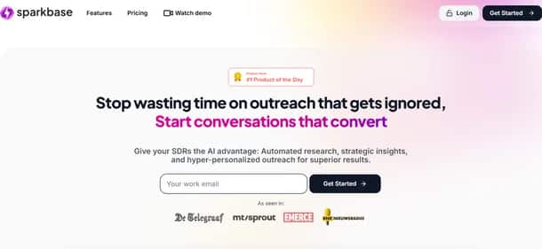 Sparkbase - Tool preview
