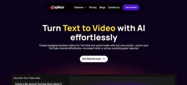 SpikeX AI - Tool preview