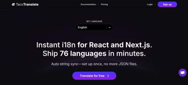 TacoTranslate - Tool preview