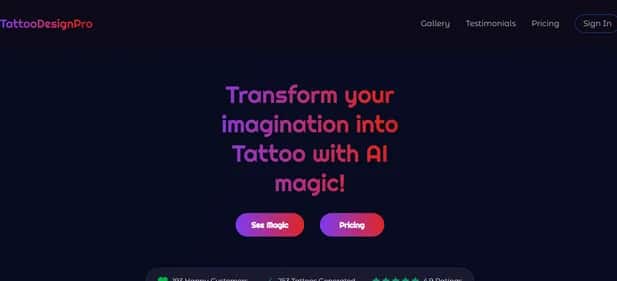 TattooDesignPro - Tool preview