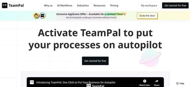 TeamPal - Tool preview