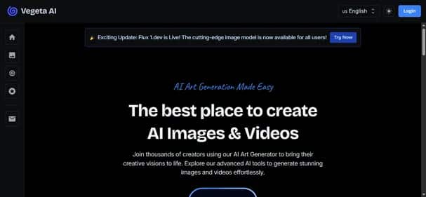 Vegeta AI - Tool preview