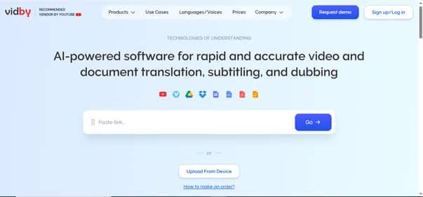 vidby - Tool preview