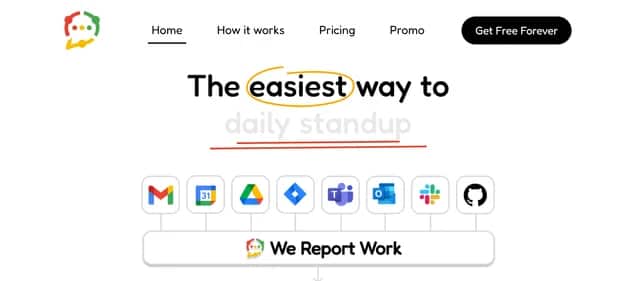 We Report Work - Tool preview