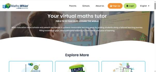 Maths-Whizz - Tool preview
