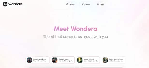 Wondera - Tool preview