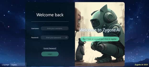 Zygote.AI - Tool preview