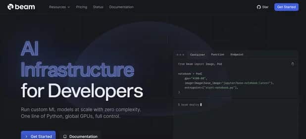 Beam Cloud - Tool preview