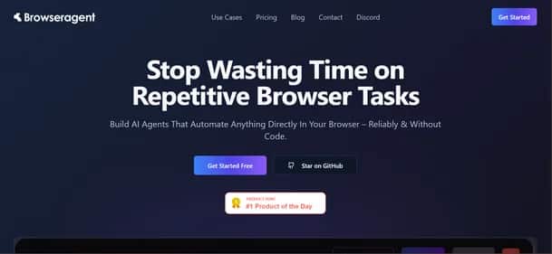 Browser Use - Tool preview